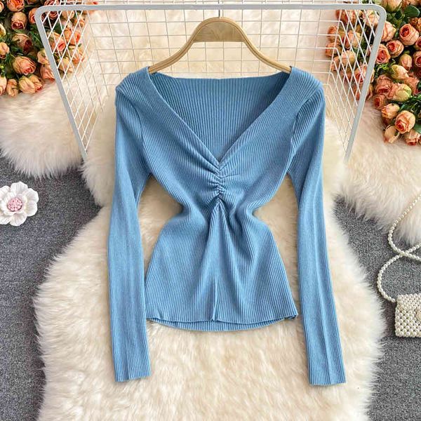 women's sweaters long-sleeve sweater with women's v-neck, elastic nightgown just basic fashion fall dl3r, White;black
women's sweaters long-sleeve sweater with women's v-neck, elastic nightgown just basic fashion fall dl3r, White;black