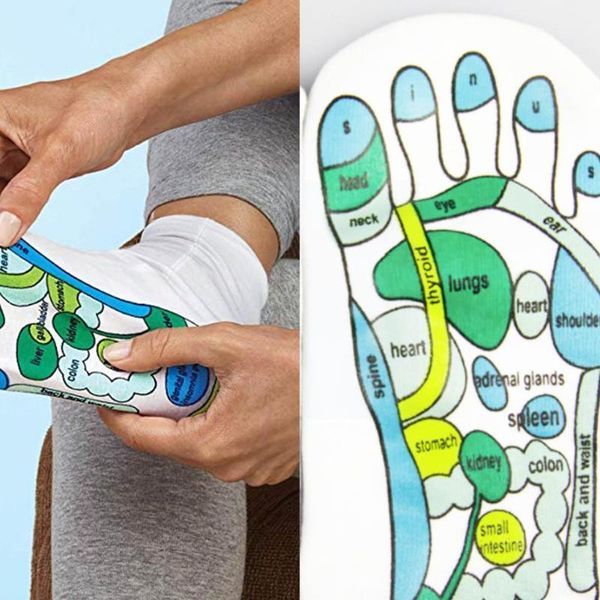 men's socks 2pcs acupressure physiotherapy massage relieve illustration full reflexology feet english tired point foo u2e9, Black
men's socks 2pcs acupressure physiotherapy massage relieve illustration full reflexology feet english tired point foo u2e9, Black
