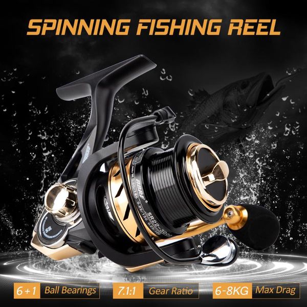 lixada fishing reel sr3000 max drag 8kg 7.1:1 high speed metal spool spinning saltwater carp send line baitcasting reels
lixada fishing reel sr3000 max drag 8kg 7.1:1 high speed metal spool spinning saltwater carp send line baitcasting reels