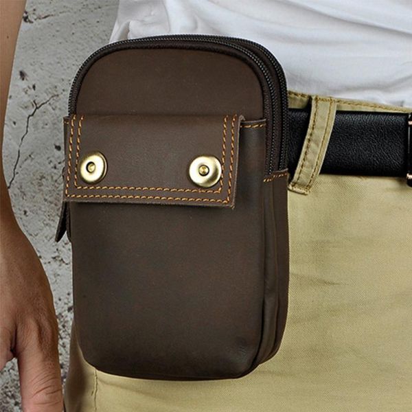 waist bags genuine leather men fanny pack 7'' cell phone cigarette key case purse pouch hip bum belt hook
waist bags genuine leather men fanny pack 7'' cell phone cigarette key case purse pouch hip bum belt hook