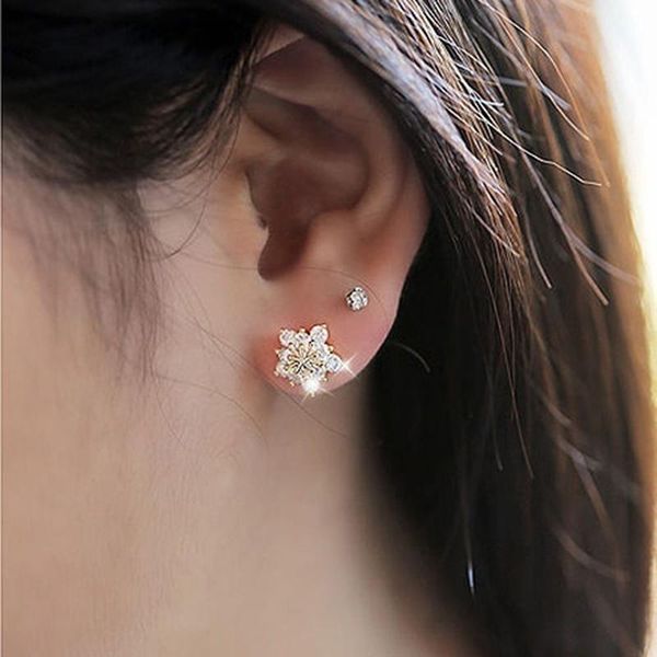 stud wedding zircon jewelry earings statement earrings cute crystal snowflake earring for women accesorios mujer pendientes, Golden;silver
stud wedding zircon jewelry earings statement earrings cute crystal snowflake earring for women accesorios mujer pendientes, Golden;silver
