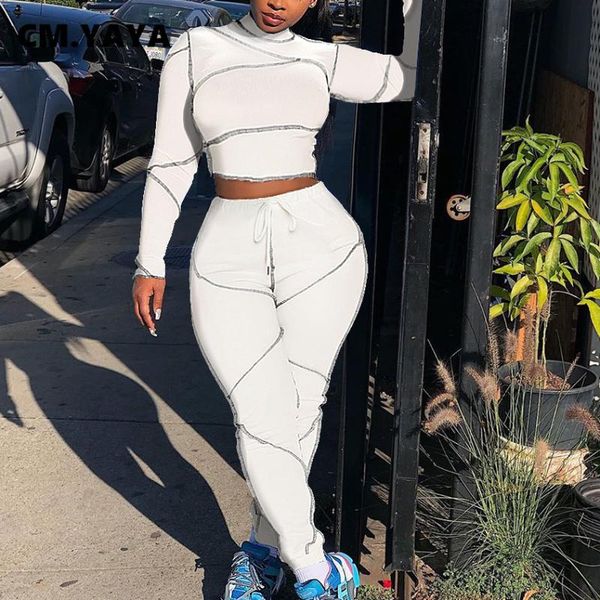women's two piece pants cm.yaya autumn women 2 set classic long sleeve tee and matching outfits yoga sport tracksuit sweatsuit, White
women's two piece pants cm.yaya autumn women 2 set classic long sleeve tee and matching outfits yoga sport tracksuit sweatsuit, White