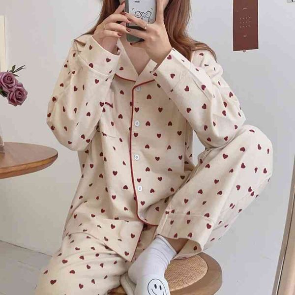 sleepwear homewear winter cotton print sweetheart pajamas women lounge set pyjamas nightwear pijama mujer, Black;red
sleepwear homewear winter cotton print sweetheart pajamas women lounge set pyjamas nightwear pijama mujer, Black;red