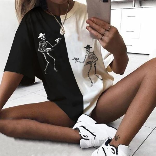 oversized t-shirt black retro t shirt women fashion long round neck short sleeve white printed loose casual women's t-shirts
oversized t-shirt black retro t shirt women fashion long round neck short sleeve white printed loose casual women's t-shirts