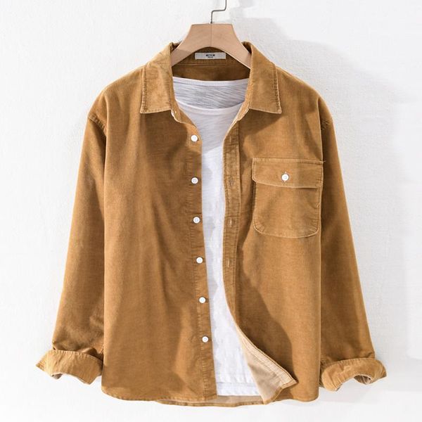 suehaiwe's style italy brand corduroy cotton shirt men fashion solid autumn shirts for casual comfortable mens chemise men's, White;black
suehaiwe's style italy brand corduroy cotton shirt men fashion solid autumn shirts for casual comfortable mens chemise men's, White;black