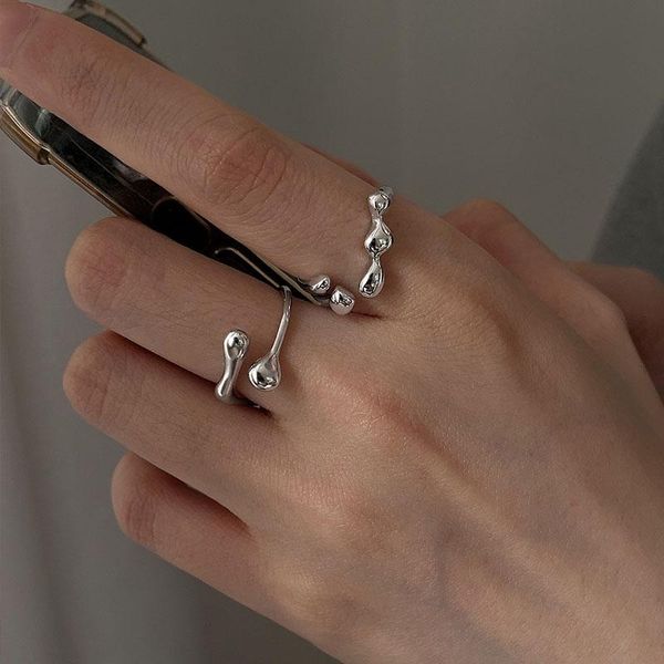 wedding rings 925 sterling silver geometric opening ring female niche design cool wind high light luxury fashion personality ins tide, Slivery;golden
wedding rings 925 sterling silver geometric opening ring female niche design cool wind high light luxury fashion personality ins tide, Slivery;golden