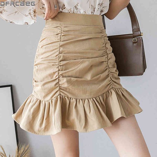 casual dresses summer mini skirts womens korean style folds elegant high waist mermaid skirt khaki green black white faldas a9ji, Black;gray
casual dresses summer mini skirts womens korean style folds elegant high waist mermaid skirt khaki green black white faldas a9ji, Black;gray