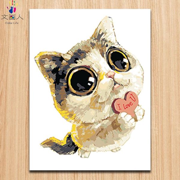 paintings coloring by numbers cute cat digital painting cartoon animal with a love express objects cancas paint
paintings coloring by numbers cute cat digital painting cartoon animal with a love express objects cancas paint