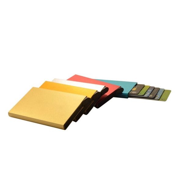 card holders q rfid anti-theft smart wallet thin id holder automatically solid color metal bank business mini, Brown;gray
card holders q rfid anti-theft smart wallet thin id holder automatically solid color metal bank business mini, Brown;gray