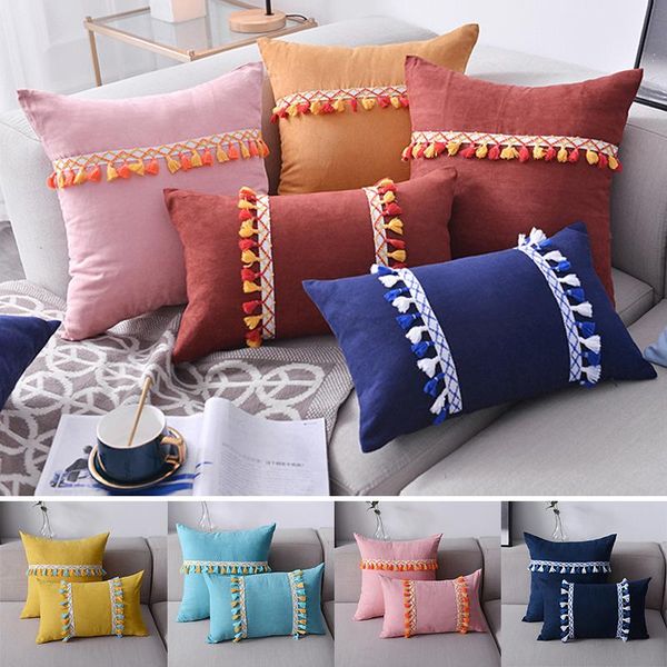 pillow case 45*45cm tassel patchwork european pillowcase printing sofa cushion cover home bedside decoration throw
pillow case 45*45cm tassel patchwork european pillowcase printing sofa cushion cover home bedside decoration throw