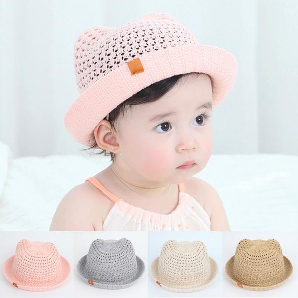 wide brim hats fashion lovely girls boys straw headdress summer kids baby bucket sun hat mesh cute ear solid floppy beach cap for childre, Blue;gray
wide brim hats fashion lovely girls boys straw headdress summer kids baby bucket sun hat mesh cute ear solid floppy beach cap for childre, Blue;gray