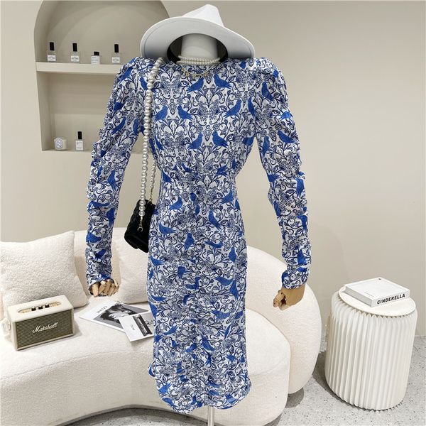 dresses spring female summer niche fashion design around the neck bubble plied temperament dress, Black;gray
dresses spring female summer niche fashion design around the neck bubble plied temperament dress, Black;gray