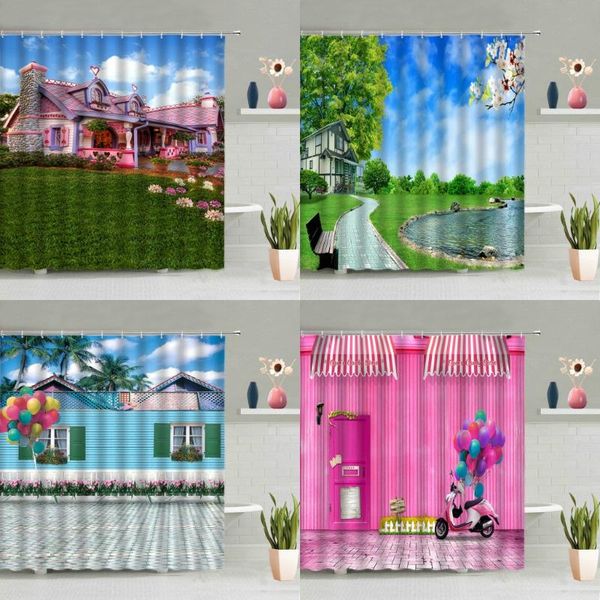shower curtains natural landscape curtain set mushroom house flowers green leaves plants rural scenery bathtub decoration screen washable
shower curtains natural landscape curtain set mushroom house flowers green leaves plants rural scenery bathtub decoration screen washable