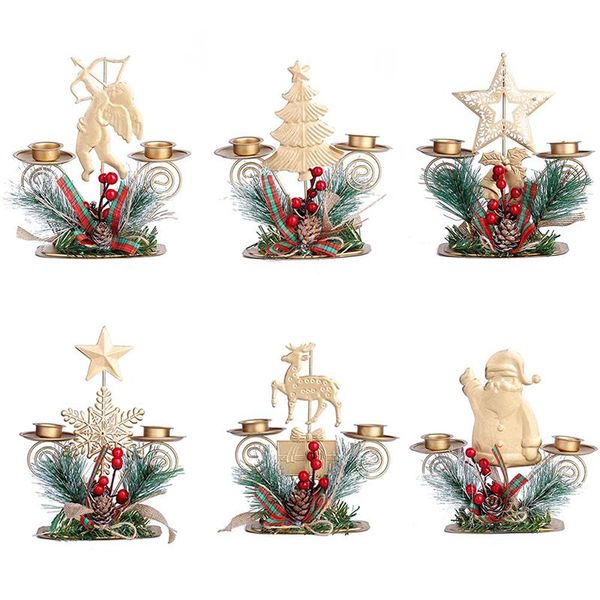 christmas decorations 2022 candle lantern wrought iron santa claus elk snowflake candlestick for year dining table decoration
christmas decorations 2022 candle lantern wrought iron santa claus elk snowflake candlestick for year dining table decoration