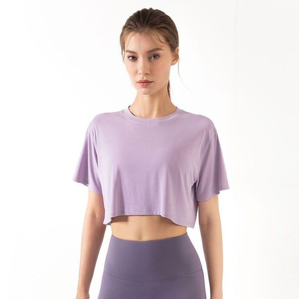 yoga outfit short sleeve t-shirts loose clothes women's summer fitness sports exposed navel running quick-drying thin work out top
yoga outfit short sleeve t-shirts loose clothes women's summer fitness sports exposed navel running quick-drying thin work out top