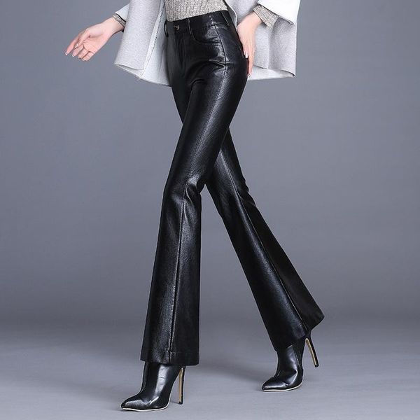 women's pants & capris wide leg elegant office lady plus size culottes palazzo pu leather flared bell bottom women high waist faux trou, Black;white
women's pants & capris wide leg elegant office lady plus size culottes palazzo pu leather flared bell bottom women high waist faux trou, Black;white