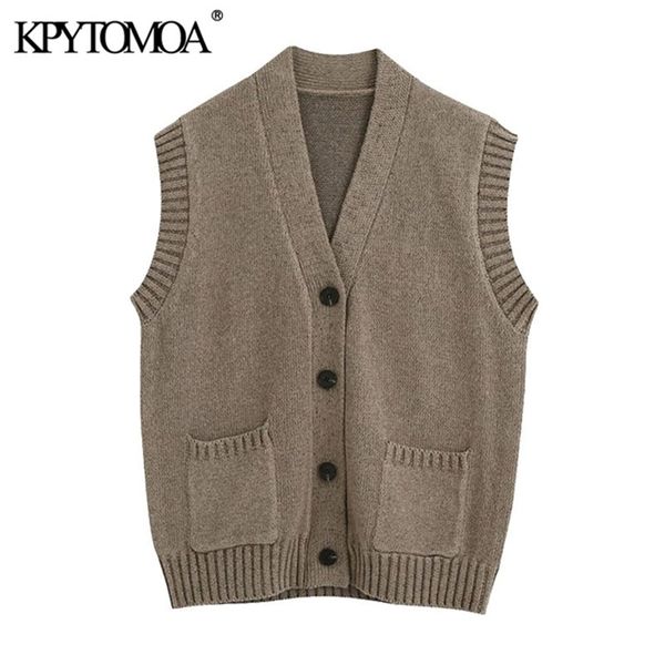 women fashion with pockets ribbed trims knitted waistcoat v neck button-up female vest sweater chic 210420, Black;white
women fashion with pockets ribbed trims knitted waistcoat v neck button-up female vest sweater chic 210420, Black;white