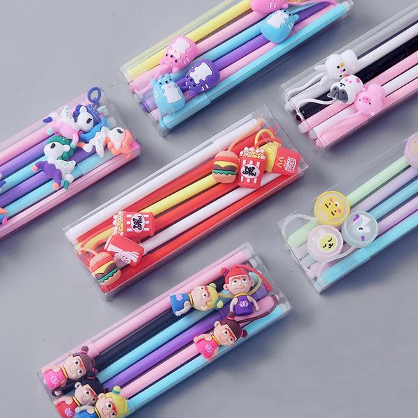 gel pens 6 pcs/set 0.5mm erasable pen cartoon eraser student exam signature washable writing tools office school supplies
gel pens 6 pcs/set 0.5mm erasable pen cartoon eraser student exam signature washable writing tools office school supplies