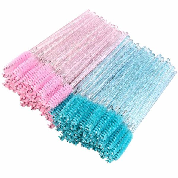 makeup brushes disposable eyelash applicators crystal handle glitter mascara wands 300pcs pink and blue
makeup brushes disposable eyelash applicators crystal handle glitter mascara wands 300pcs pink and blue