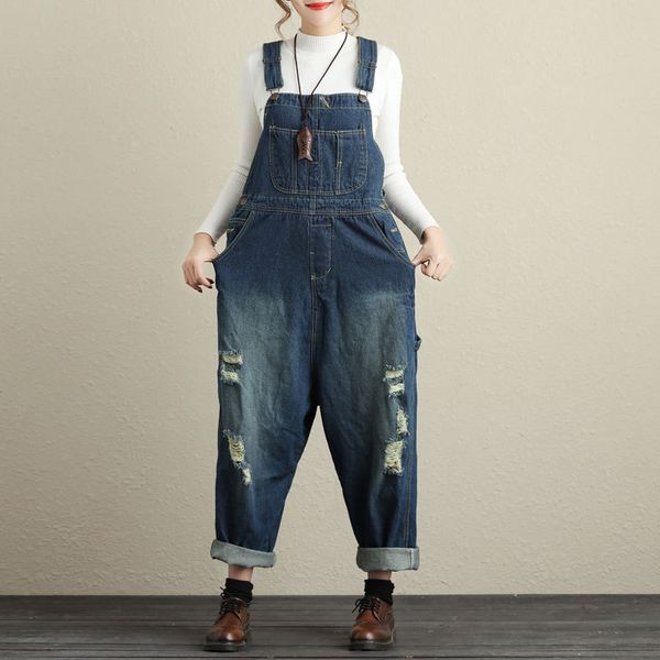 women's jumpsuits & rompers denim bib female hip-hop overalls torn hole leg pants oversized jean down manhole gout suspend g11172 jk9d, Black;white
women's jumpsuits & rompers denim bib female hip-hop overalls torn hole leg pants oversized jean down manhole gout suspend g11172 jk9d, Black;white