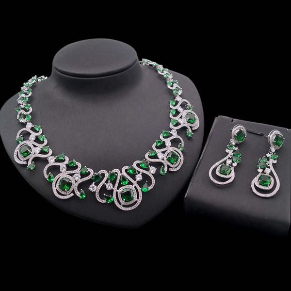 earrings & necklace yulaili cubic zirconia bride wedding jewelry sets engagement party jewelery set wholesale, Silver
earrings & necklace yulaili cubic zirconia bride wedding jewelry sets engagement party jewelery set wholesale, Silver