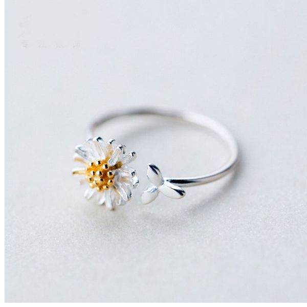 korean style daisy flower elegant opening rings women adjustable wedding party engagement finger rings statement jewelry gift, Slivery;golden
korean style daisy flower elegant opening rings women adjustable wedding party engagement finger rings statement jewelry gift, Slivery;golden