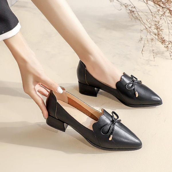 dress shoes spring women bow-knot shallow pumps female 2021 sweet pointed toe fashion ladies casual soft1, Black
dress shoes spring women bow-knot shallow pumps female 2021 sweet pointed toe fashion ladies casual soft1, Black