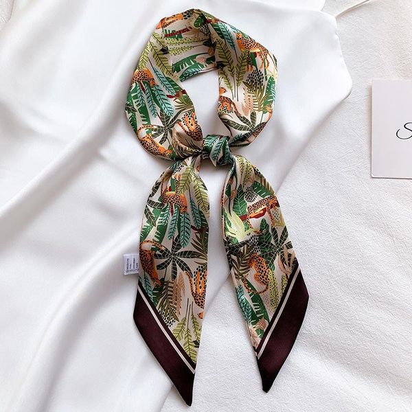 scarves woman2021 silk scarf luxury female long shawl for spring and summer bag ribbon fashion headband small elegant scarves/wraps, Blue;gray
scarves woman2021 silk scarf luxury female long shawl for spring and summer bag ribbon fashion headband small elegant scarves/wraps, Blue;gray