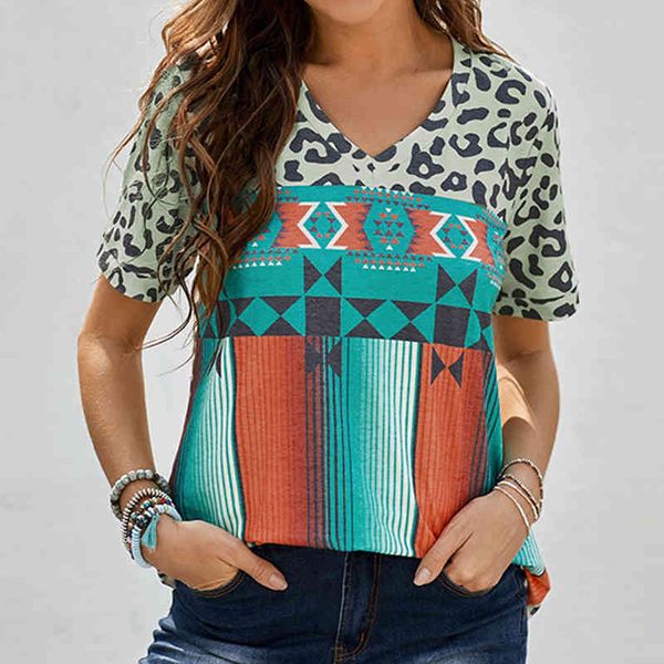 summer fashion shirt leopard graphic t shirt women base v-neck tees kiss geometric funny women tshirt 210521, White
summer fashion shirt leopard graphic t shirt women base v-neck tees kiss geometric funny women tshirt 210521, White