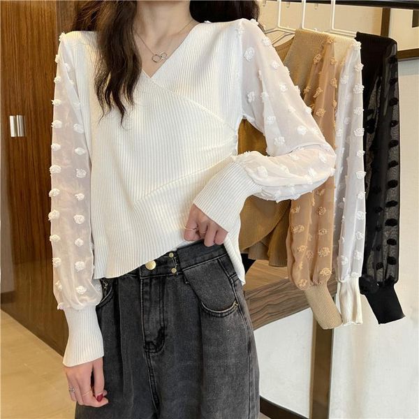 women's sweaters price autumn korean style elegant slim show, White;black
women's sweaters price autumn korean style elegant slim show, White;black