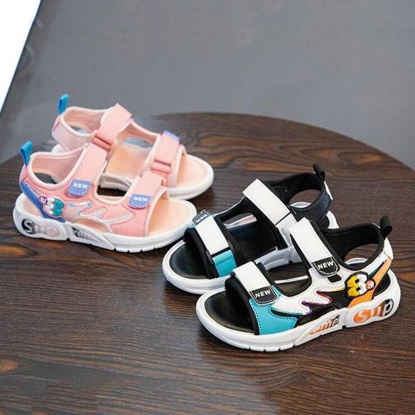 sandals summer girls , covered toe beach shoes, sports trendy fashion soft-soled medium and large children's shoes soop, Black
sandals summer girls , covered toe beach shoes, sports trendy fashion soft-soled medium and large children's shoes soop, Black