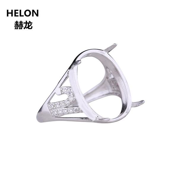 cluster rings 925 sterling silver women engagement wedding ring cz 15x18mm oval cabochon semi mount fit amber setting open adjustable, Golden;silver
cluster rings 925 sterling silver women engagement wedding ring cz 15x18mm oval cabochon semi mount fit amber setting open adjustable, Golden;silver