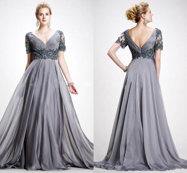 vintage trendy mother off bride dresses zipper a line v neck appliques chiffon vestidos dresses evening wear gray mother of the bride, Black;red
vintage trendy mother off bride dresses zipper a line v neck appliques chiffon vestidos dresses evening wear gray mother of the bride, Black;red