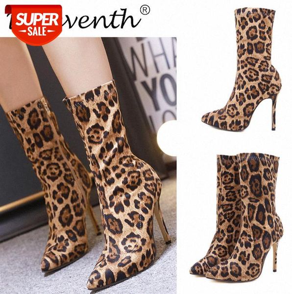 deleventh zi ling european and american women's short boots, pointed leopard print color matching stilettos women #zv1r, Black
deleventh zi ling european and american women's short boots, pointed leopard print color matching stilettos women #zv1r, Black