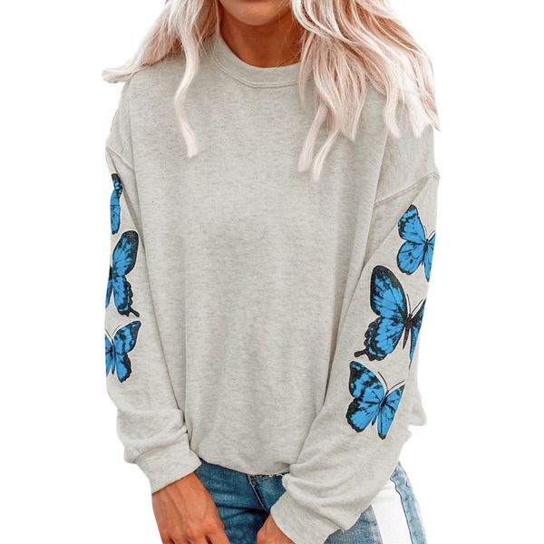 women's hoodies & sweatshirts butterfly printed women autumn winter o neck loose pullover female long sleeve street sweatshirt eiev, Black
women's hoodies & sweatshirts butterfly printed women autumn winter o neck loose pullover female long sleeve street sweatshirt eiev, Black