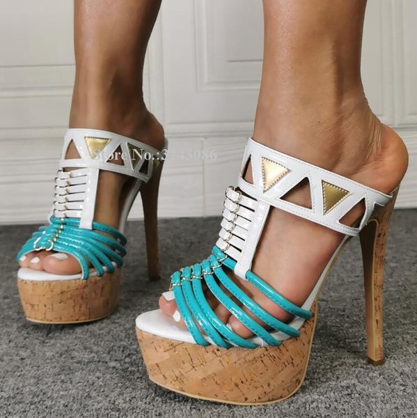 lady mixed color hollow out sandals shoes stiletto heel platform women real pos high slippers dropship, Black
lady mixed color hollow out sandals shoes stiletto heel platform women real pos high slippers dropship, Black