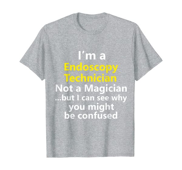 funny endoscopy technician job career profession occupation t-shirt, White;black
funny endoscopy technician job career profession occupation t-shirt, White;black