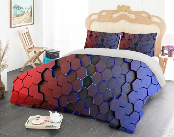 bedding sets colorful geometry 3d printed set duvet cover pillowcase single twin king size super soft four seasons home textile
bedding sets colorful geometry 3d printed set duvet cover pillowcase single twin king size super soft four seasons home textile