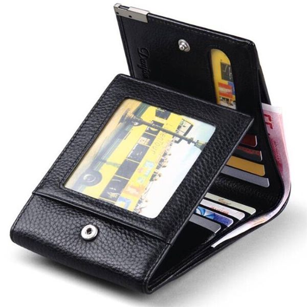 genuine cow leather men wallet fashion coin pocket brand trifold design purse male card id holder, Red;black
genuine cow leather men wallet fashion coin pocket brand trifold design purse male card id holder, Red;black