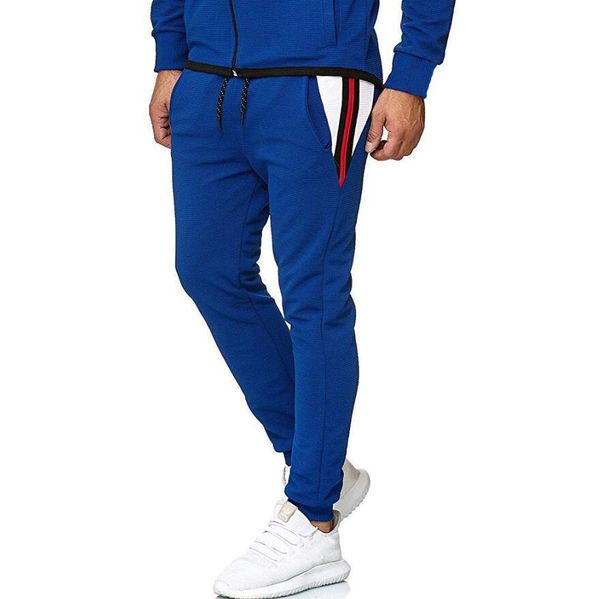 men's pants men fashion sweatpants casual color side stripe fitness trousers stitching elastic soft slim fit sports pencil drop, Black
men's pants men fashion sweatpants casual color side stripe fitness trousers stitching elastic soft slim fit sports pencil drop, Black