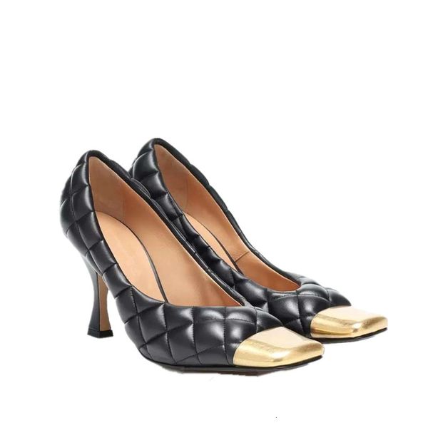 dress shoes metal decoração praça toe bombas femininas moda retalhos sapatos salto alto mulher couro ligado profissional femininos r8eo, Black
dress shoes metal decoração praça toe bombas femininas moda retalhos sapatos salto alto mulher couro ligado profissional femininos r8eo, Black