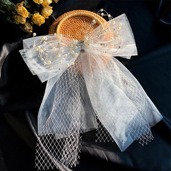 hair clips & barrettes white pearls clip 2 layers mesh fishnet bow-knot beaded bridal headwears for elegant handmade wedding accessories, Golden;silver
hair clips & barrettes white pearls clip 2 layers mesh fishnet bow-knot beaded bridal headwears for elegant handmade wedding accessories, Golden;silver