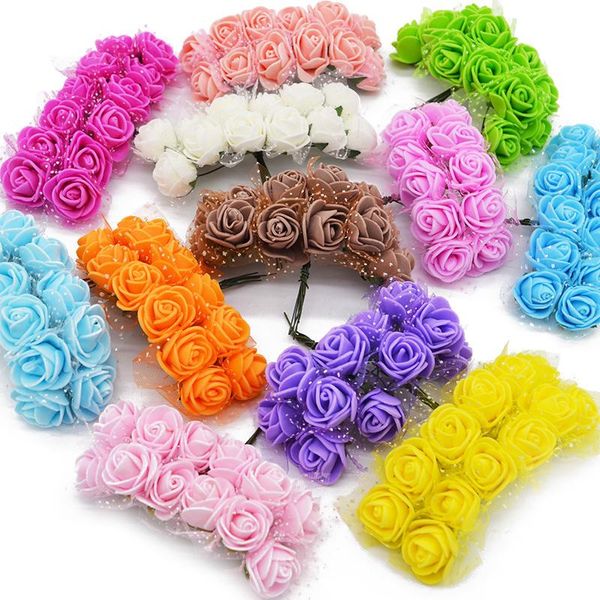 pcs 2cm multicolor mini foam rose artificial flower bouquet wedding bridal decoration scrapbooking small fake flowers decorative & wreaths
pcs 2cm multicolor mini foam rose artificial flower bouquet wedding bridal decoration scrapbooking small fake flowers decorative & wreaths
