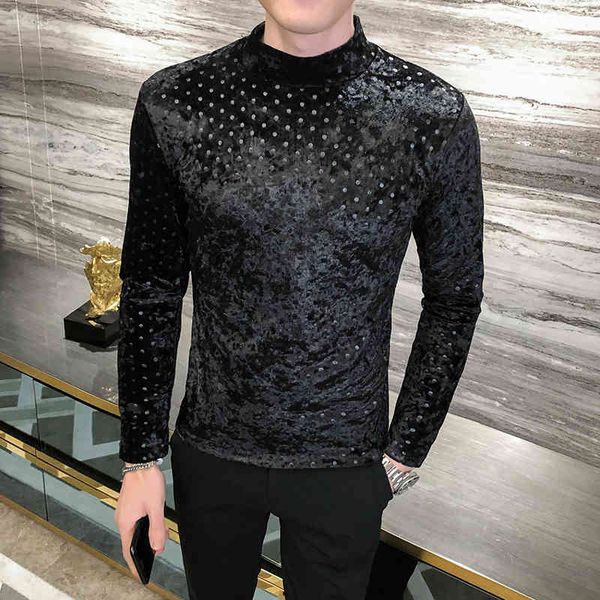 men's hoodies & sweatshirts fashion 2021 spring t-shirt men clothing polka dot t shirts mens long sleeve all match comfortable kni, Black
men's hoodies & sweatshirts fashion 2021 spring t-shirt men clothing polka dot t shirts mens long sleeve all match comfortable kni, Black