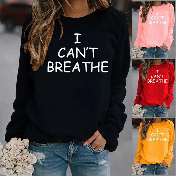 women's hoodies & sweatshirts i can't breathe printed women fleece long sleeve o neck loose sweatshirt girls hoodie pullovers wint, Black
women's hoodies & sweatshirts i can't breathe printed women fleece long sleeve o neck loose sweatshirt girls hoodie pullovers wint, Black