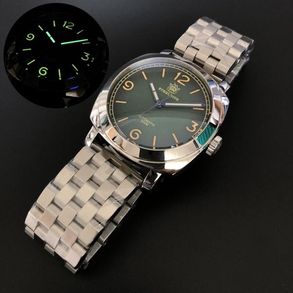 wristwatches steeldive men automatic watch,mens diver watches self wind mechanical wristwatch 20atm waterproof luminous clock stainless stee, Slivery;brown
wristwatches steeldive men automatic watch,mens diver watches self wind mechanical wristwatch 20atm waterproof luminous clock stainless stee, Slivery;brown