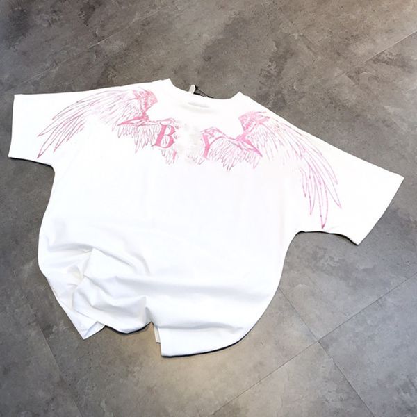 luxury brand t shirt and polos summer new fashion b eagle wings college style t-shirt gilded female male couple short sleev, White
luxury brand t shirt and polos summer new fashion b eagle wings college style t-shirt gilded female male couple short sleev, White