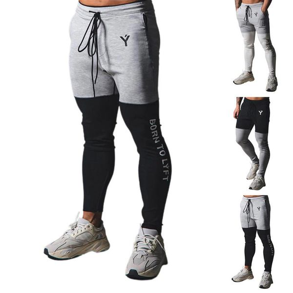 men's pants running fit casual men waisted straps trousers slim sport pant spring autumn jogger long soft trouser, Black
men's pants running fit casual men waisted straps trousers slim sport pant spring autumn jogger long soft trouser, Black