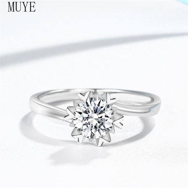 cluster rings muye 925 sterling silver snowflake inlay 1 moissanite ring for women's engagement wedding jewelry women, Golden;silver
cluster rings muye 925 sterling silver snowflake inlay 1 moissanite ring for women's engagement wedding jewelry women, Golden;silver