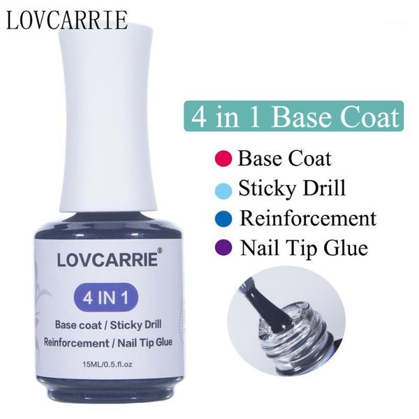 4 in 1 base coat uv gel nail polish multi-functional primer tips glue reinforce varnish for salon1, Red;pink
4 in 1 base coat uv gel nail polish multi-functional primer tips glue reinforce varnish for salon1, Red;pink